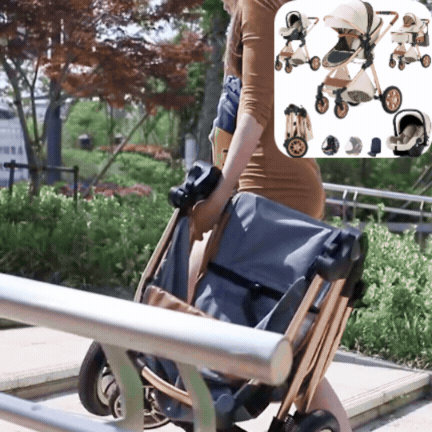 🚗👶 Poussette 3 en 1 Trio Bébé Combinée Siège-Auto Nacelle royaumedebebeetmaman.com.com