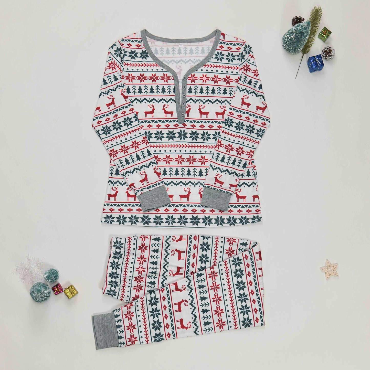 Pyjama NoĂ«l Famille Assorti - Collection Cocooning 2025 đ royaumedebebeetmaman.com.com Maman XL