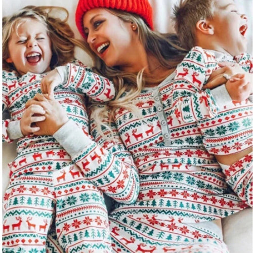 Pyjama NoĂ«l Famille Assorti - Collection Cocooning 2025 đ royaumedebebeetmaman.com.com