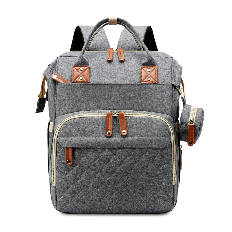 SAC À LANGER | SAC A DOS CONVERTIBLE 3-EN-1 royaumedebebeetmaman.com.com Gris