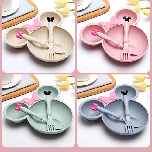 Assiette bebe | Disney Mickey Minnie royaumedebebeetmaman.com.com