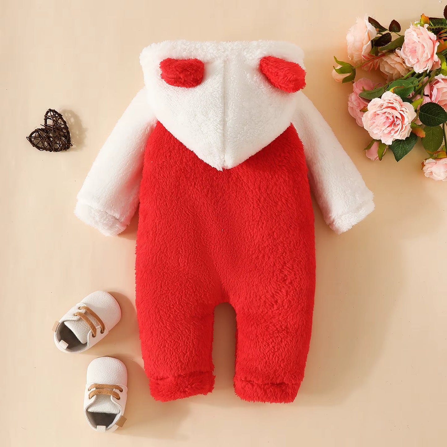 Barboteuse Bébé Hiver Coton Bio - Combinaison Chaude 0-12 Mois royaumedebebeetmaman.com.com