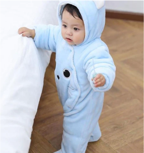 Barboteuse Bébé Hiver Coton Bio UltraChaude pyjama pour hiver polair royaumedebebeetmaman.com.com