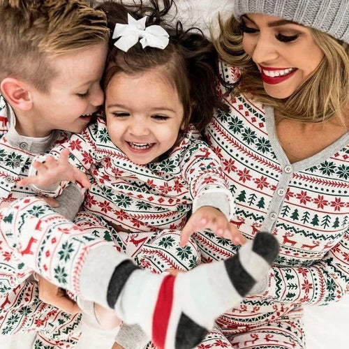 Pyjama NoĂ«l Famille Assorti - Collection Cocooning 2025 đ royaumedebebeetmaman.com.com