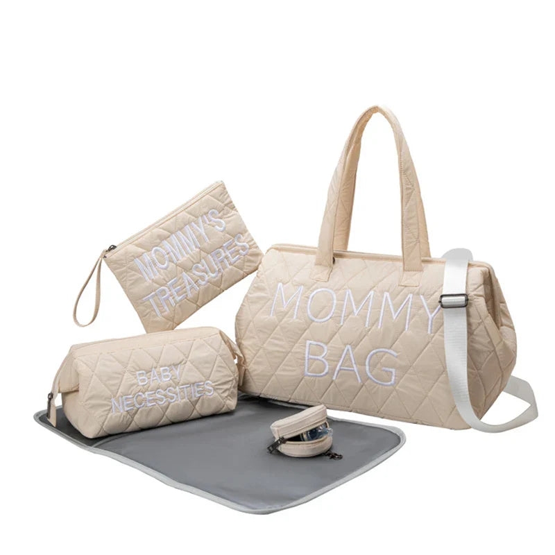 Sac à langer & Sac fourre| Mommy bag royaumedebebeetmaman.com.com Beige