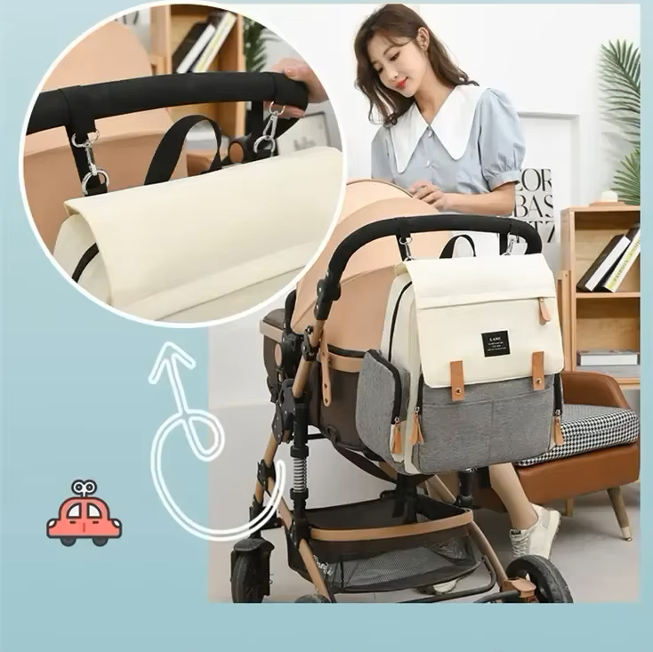 SAC À DOS À LANGER- PRATIQUE ET CHIC royaumedebebeetmaman.com.com