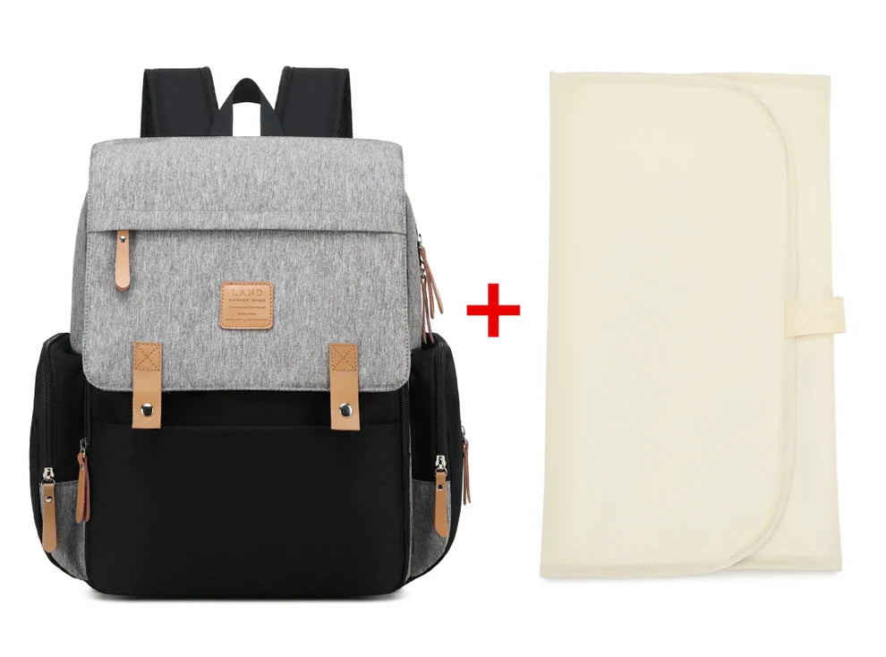 SAC À DOS À LANGER- ÉLÉGANT ET CHIC royaumedebebeetmaman.com.com