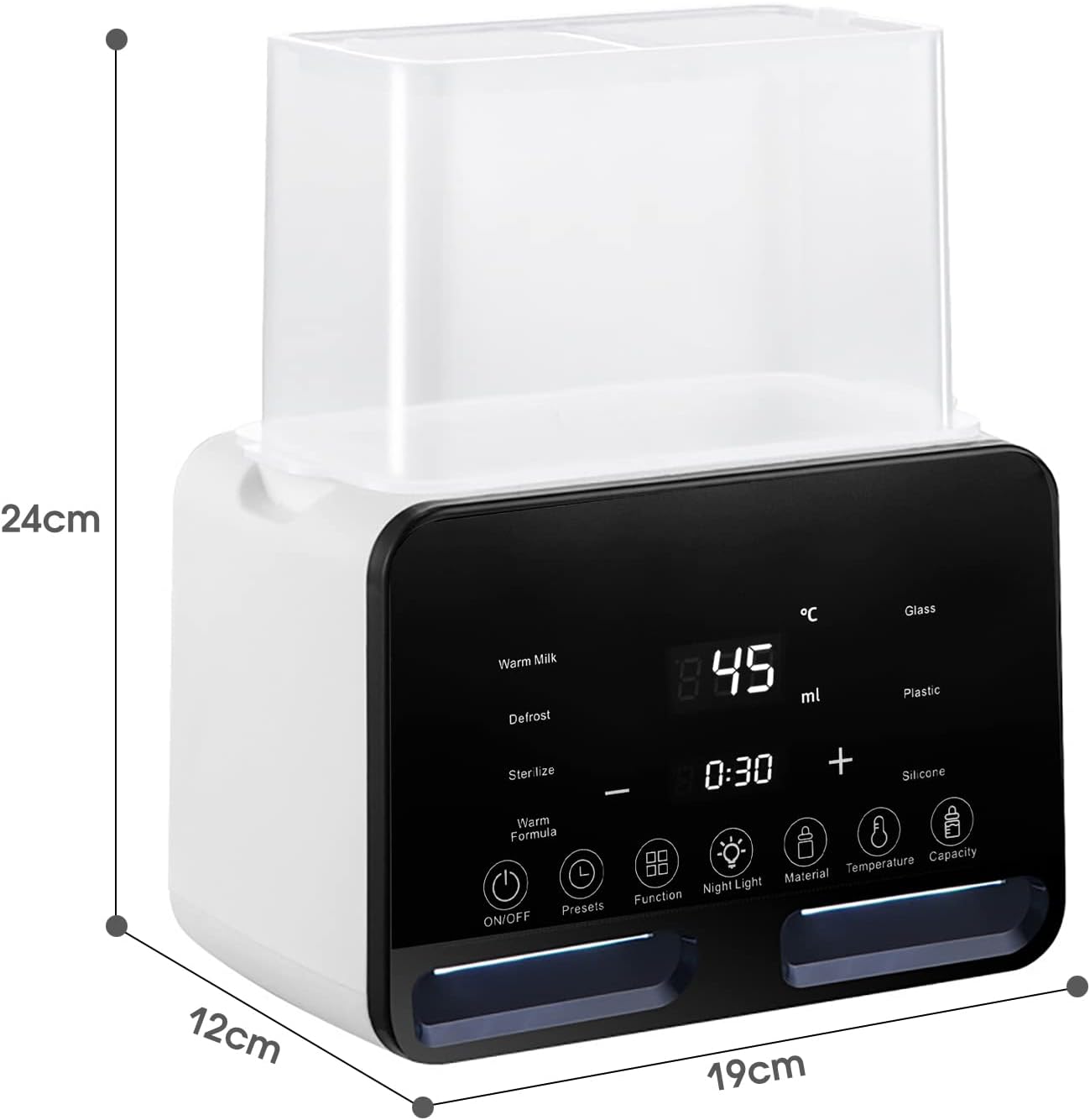 Chauffe Biberon Stérilisateur Pour Bébés royaumedebebeetmaman.com.com