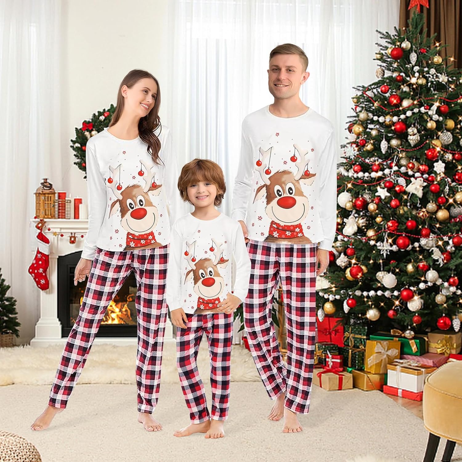 pyjama Noel - Couple Assorti  royaumedebebeetmaman.com.com
