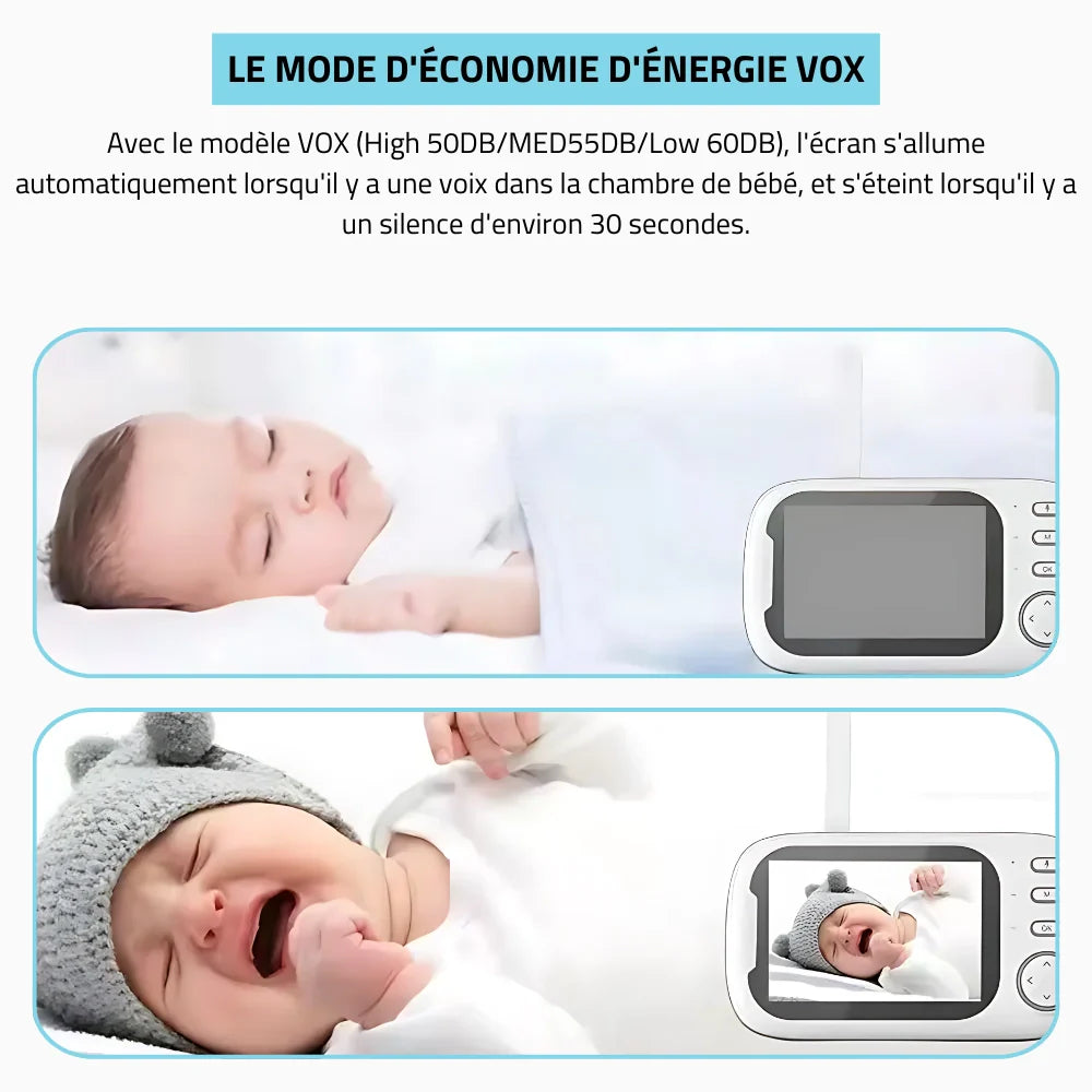 BabyPhone |Caméra Sans Fil Pour Bébé