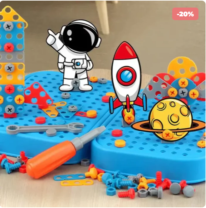 Malette de bricolage- BricoMalin™  royaumedebebeetmaman.com.com