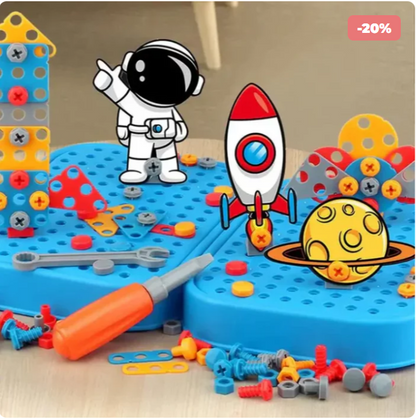 Malette de bricolage- BricoMalin™  royaumedebebeetmaman.com.com