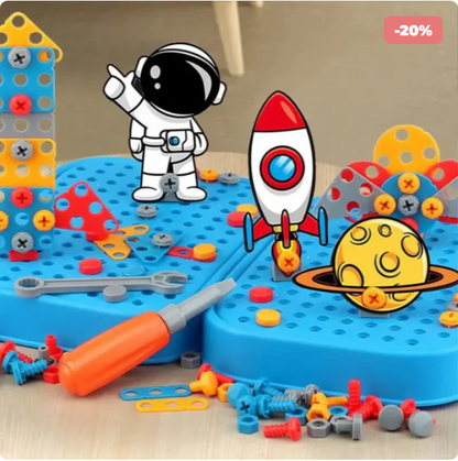 Malette de bricolage- BricoMalin™  royaumedebebeetmaman.com.com