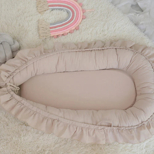Reducteur de Lit Bebe Beige - Couleur Naturelle Apaisante | Neutre  royaumedebebeetmaman.com.com