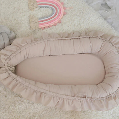 Reducteur de Lit Bebe Beige - Couleur Naturelle Apaisante | Neutre  royaumedebebeetmaman.com.com