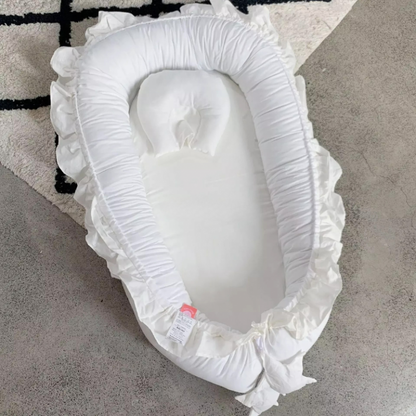 RÉDUCTEUR DE LIT BÉBÉ | BLANC  royaumedebebeetmaman.com.com