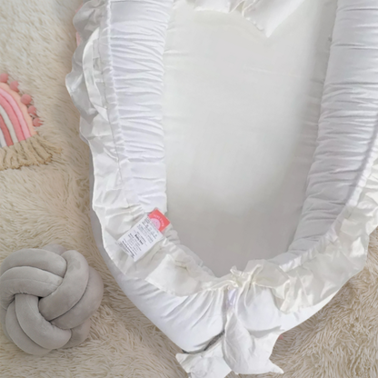 RÉDUCTEUR DE LIT BÉBÉ | BLANC  royaumedebebeetmaman.com.com