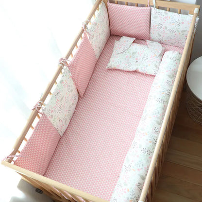 Tour de Lit Bébé Fille - Fleur de Coton