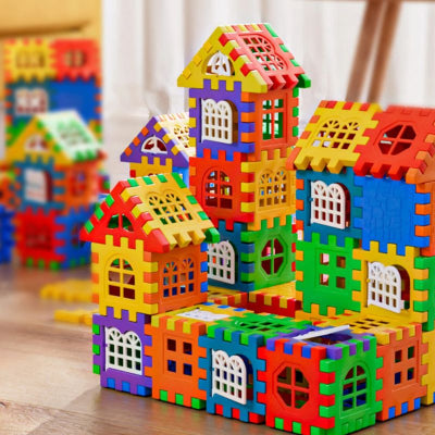 Jeu De Construction - MagiConstruct™  royaumedebebeetmaman.com.com Pack 104 Pièces