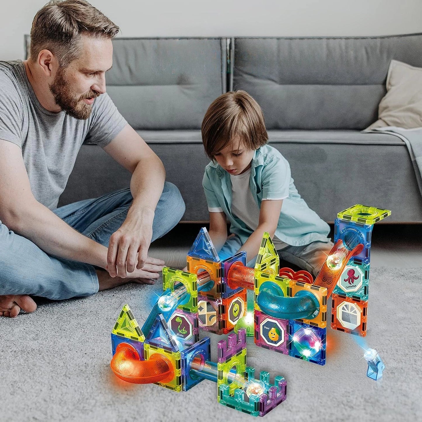 Circuit à Billes Magnétique - Magneto-Billes™  royaumedebebeetmaman.com.com