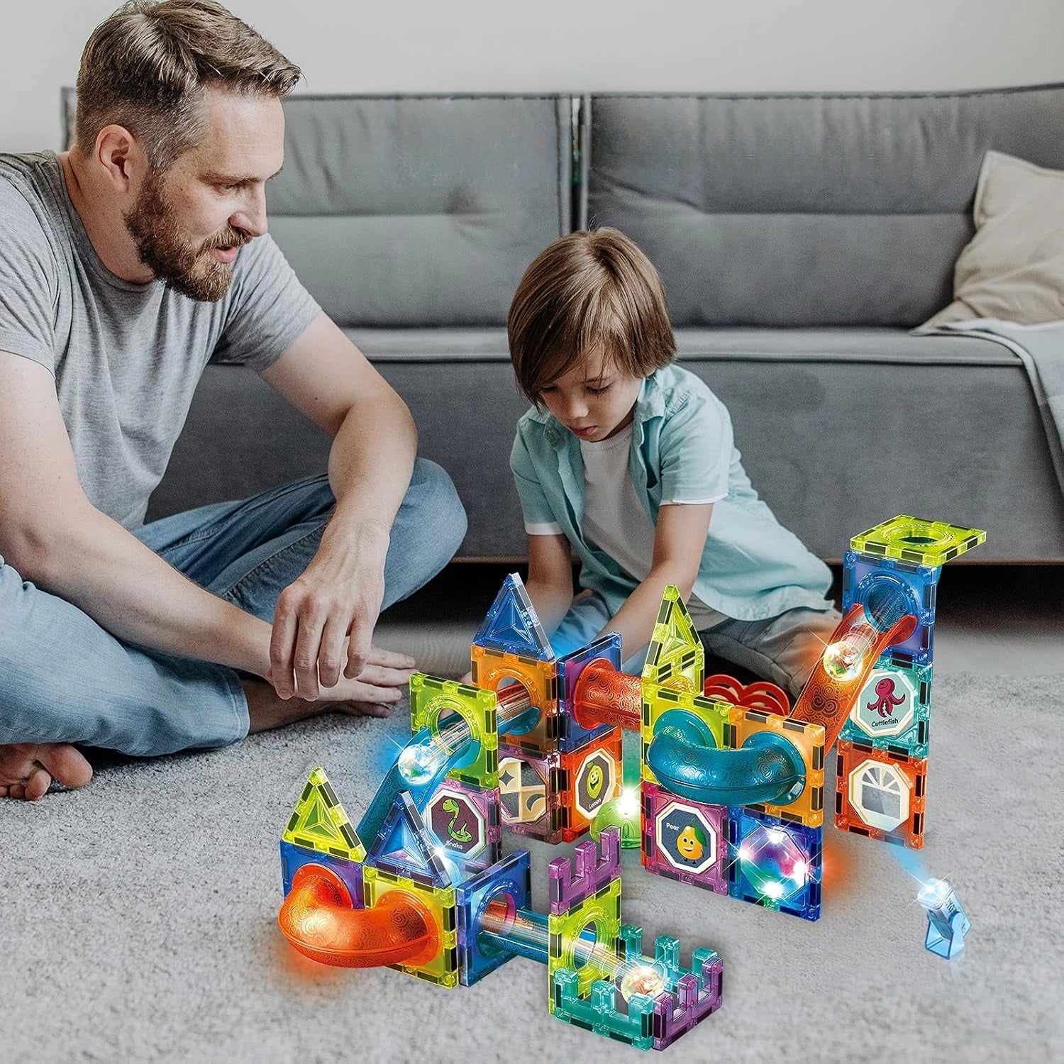 Circuit à Billes Magnétique - Magneto-Billes™  royaumedebebeetmaman.com.com