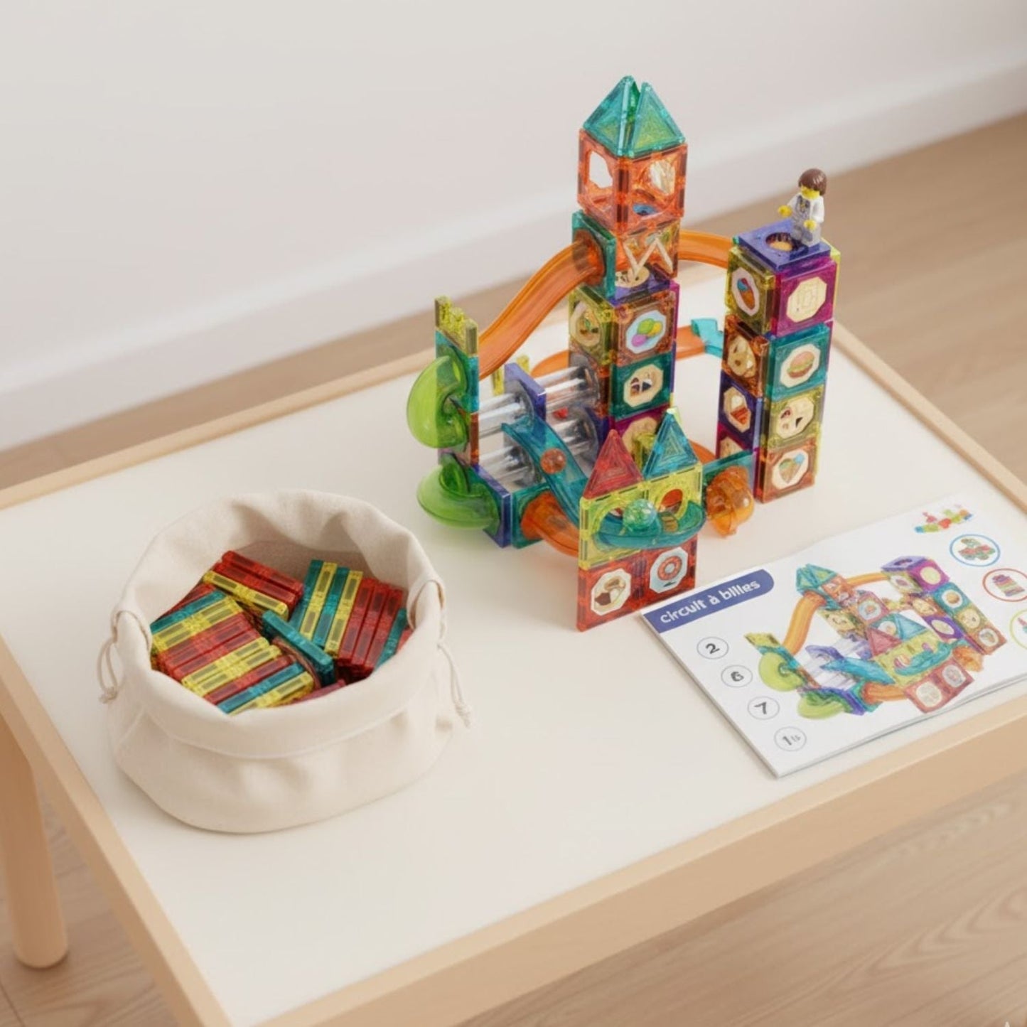 Circuit à Billes Magnétique - Magneto-Billes™  royaumedebebeetmaman.com.com