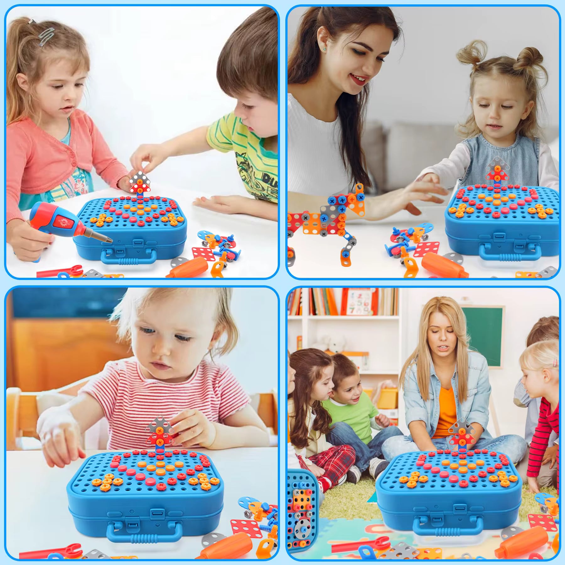 Malette de bricolage- BricoMalin™  royaumedebebeetmaman.com.com