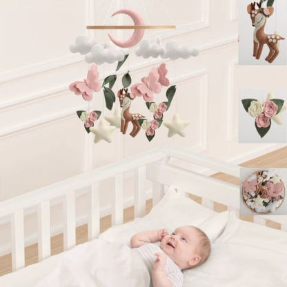 Mobile bebe - Style Nature et Délicat  royaumedebebeetmaman.com.com