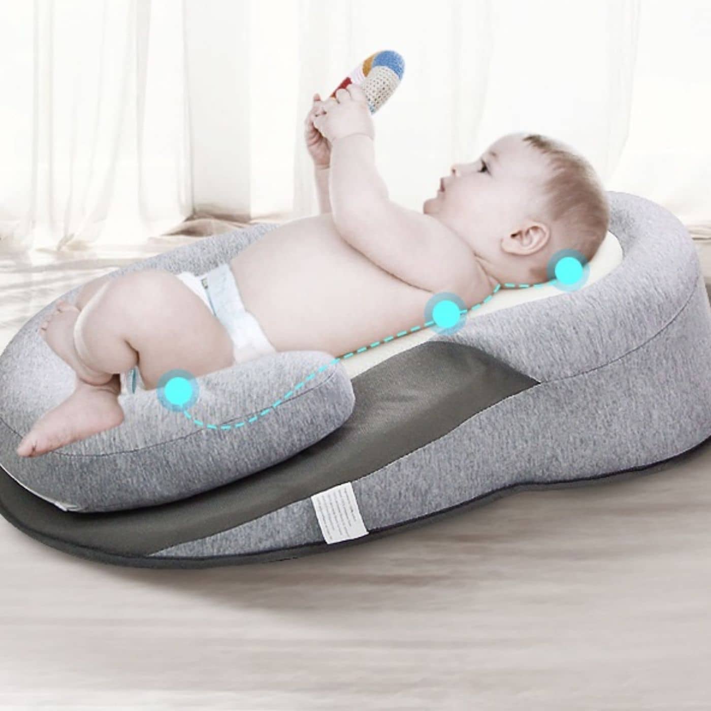 Reducteur De Lit - Solution Anti-Reflux Premium  royaumedebebeetmaman.com.com