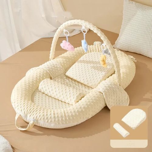 Reducteur de lit bébé anti refus| cocon bebe  royaumedebebeetmaman.com.com