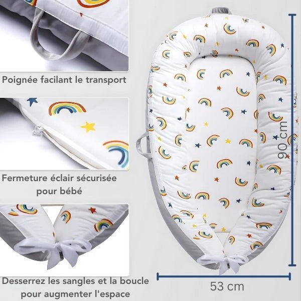 Reducteur de Lit - Arc-en-Ciel  royaumedebebeetmaman.com.com