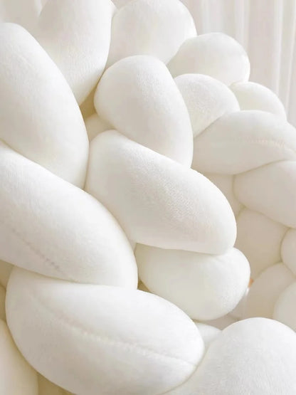 Tour de Lit Tressé - Coton Hypoallergénique