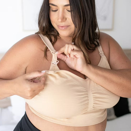 Soutien-gorge d'allaitement  |sous-vêtements d'allaitement de grossesse sans couture