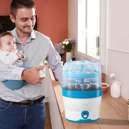 Sterilisateur biberon | Stérilisateur de Biberons à Vapeur Électrique - royaumedebebeetmaman.com.com