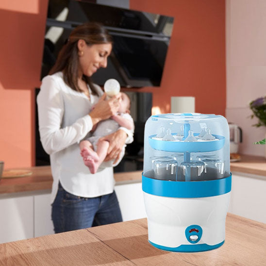 Sterilisateur biberon | Stérilisateur de Biberons à Vapeur Électrique - royaumedebebeetmaman.com.com