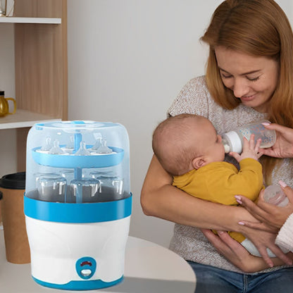 Sterilisateur biberon | Stérilisateur de Biberons à Vapeur Électrique - royaumedebebeetmaman.com.com