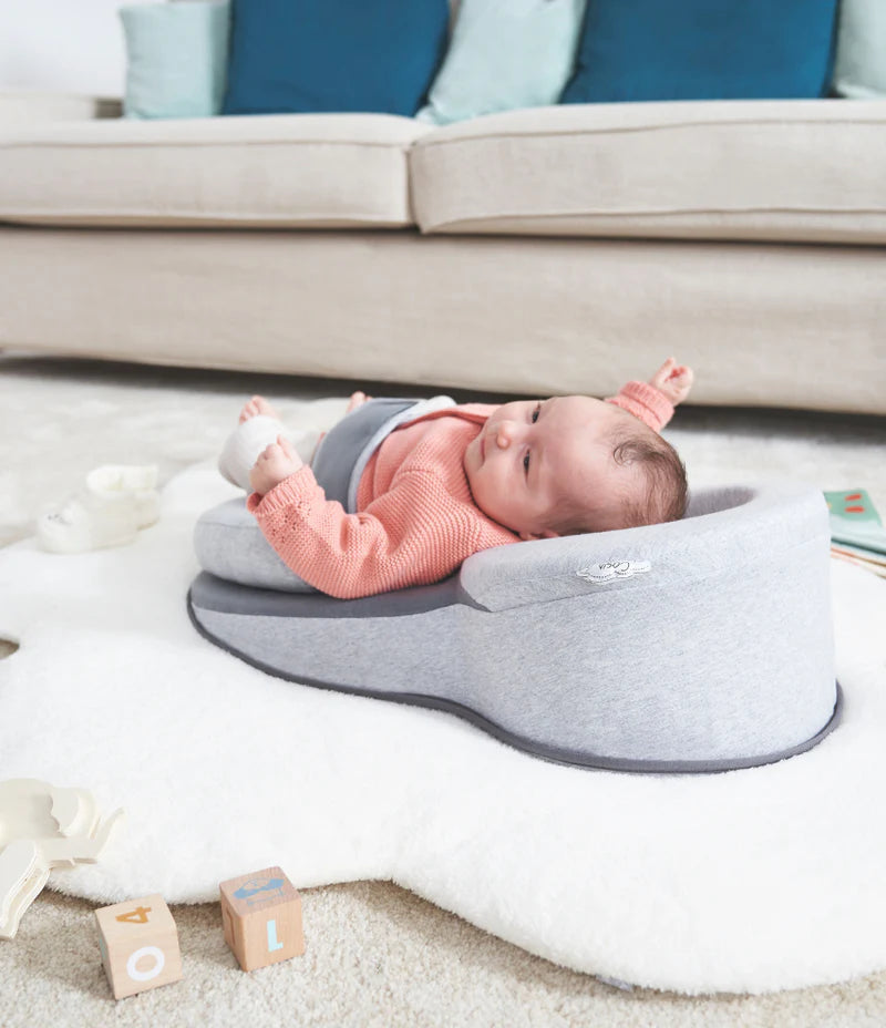 Réducteur de Lit Bébé pour Nuits Apaisées et Sommeil Sécurisé - Solution Anti-Reflux Premium  royaumedebebeetmaman.com.com Gris
