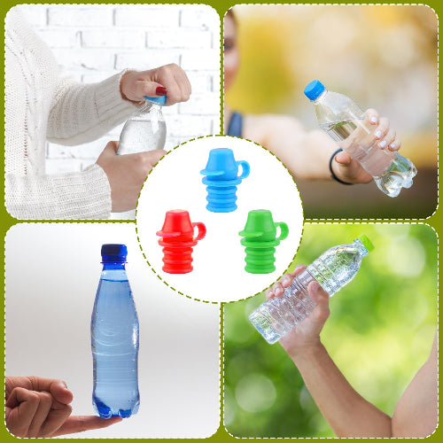 Bec Verseur en Silicone FlexiDrink Pro - Adaptateur Anti-Fuite pour Bouteilles  royaumedebebeetmaman.com.com