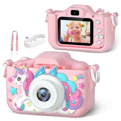 Appareil Photo Enfant - Caméra HD Anti-Choc avec Écran  royaumedebebeetmaman.com.com