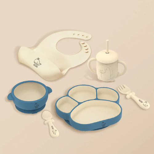 Assiette Bebe | Ensemble de vaisselle en silicone pour bébé  royaumedebebeetmaman.com.com