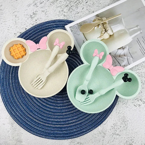Assiette bebe | Disney Mickey Minnie  royaumedebebeetmaman.com.com