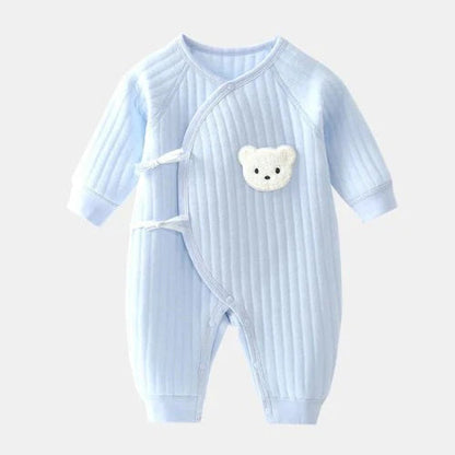 Barboteuse en Coton Côtelé Blanc | Douceur Bébé  royaumedebebeetmaman.com.com