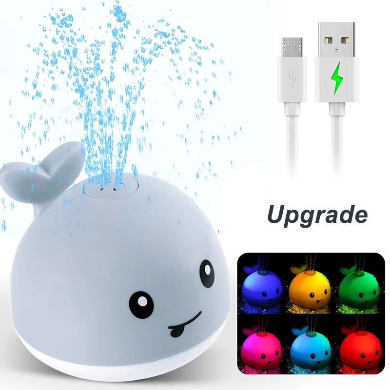 Baleine lumineuse ™| Jouet de bain pour bébé jouets - babymomsshop.com