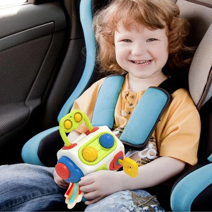 Cube D'activité Bébé - Montessori 9-en-1  royaumedebebeetmaman.com.com