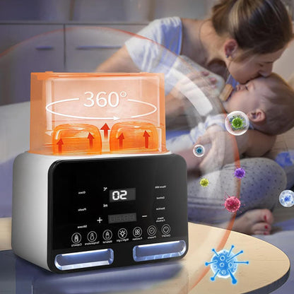 Chauffe Biberon Stérilisateur Pour Bébés  royaumedebebeetmaman.com.com