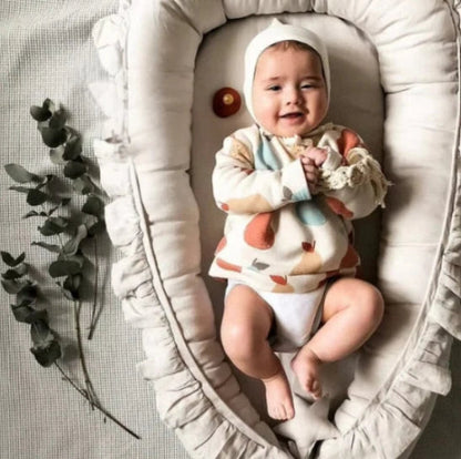 Reducteur de Lit Bebe Beige - Couleur Naturelle Apaisante | Neutre  royaumedebebeetmaman.com.com