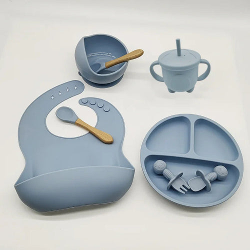 coffret repas bébé couleurs disponibles  bleu