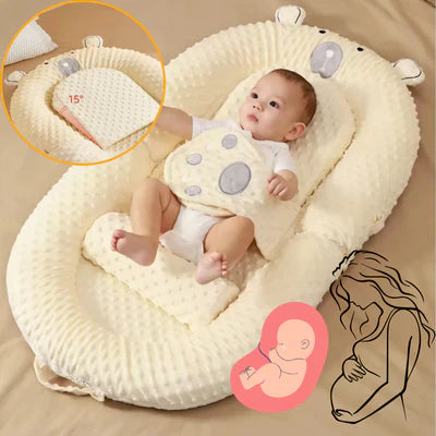 Reducteur de lit bébé anti reflux cocon cocon bebe  royaumedebebeetmaman.com.com