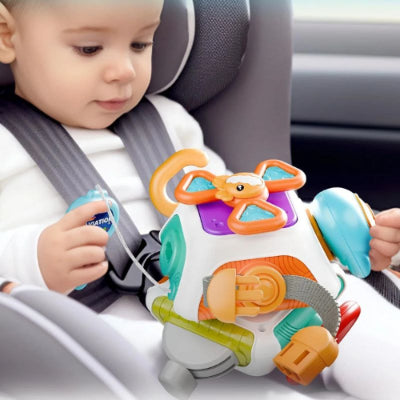 Cube D'activité Montessori Bébé - 10-en-1 Éveil Motricité  royaumedebebeetmaman.com.com