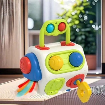 Cube D'activité Bébé - Montessori 9-en-1  royaumedebebeetmaman.com.com